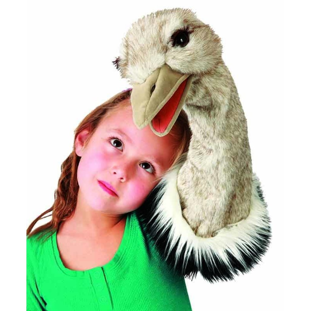 FOLKMANIS INC OSTRICH STAGE PUPPET