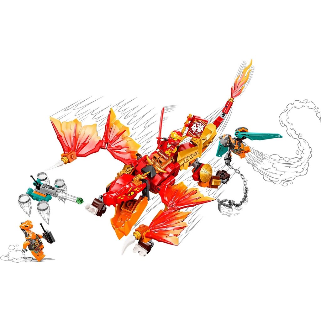 LEGO KAI'S FIRE DRAGON EVO*