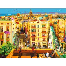 RAVENSBURGER USA DINING IN VALENCIA 1500 PIECE PUZZLE