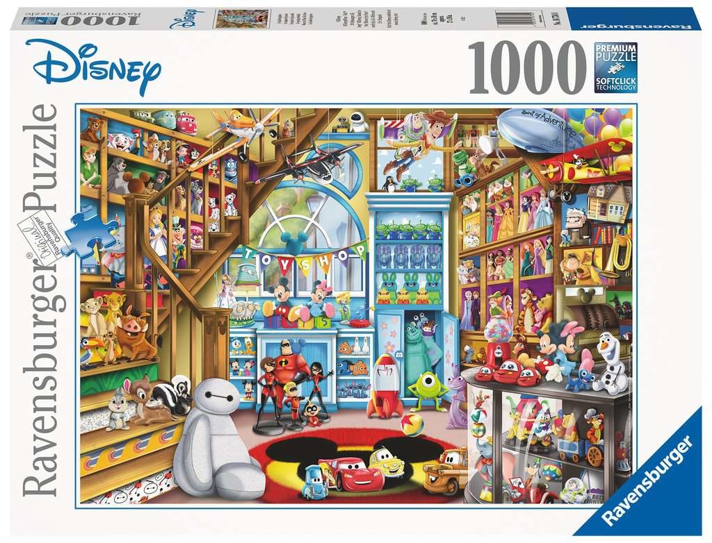 DISNEY & PIXAR TOY STORE 1000 PIECE PUZZLE