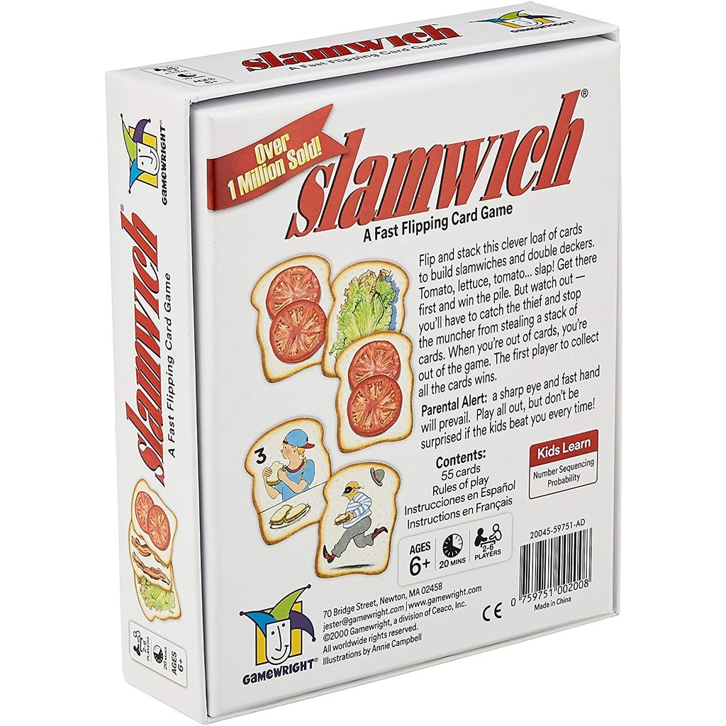 CEACO/ BRAINWRIGHT/ GAMEWRIGHT SLAMWICH GAME