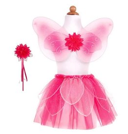 GREAT PRETENDERS FANCY FLUTTER TUTU WITH WINGS & WAND