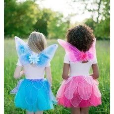 GREAT PRETENDERS FANCY FLUTTER TUTU WITH WINGS & WAND