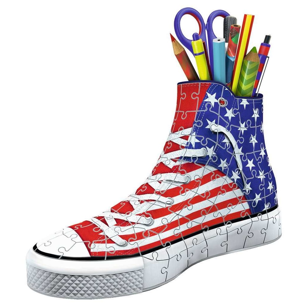 RAVENSBURGER USA AMERICAN STYLE SNEAKER 108 PIECE 3D PUZZLE