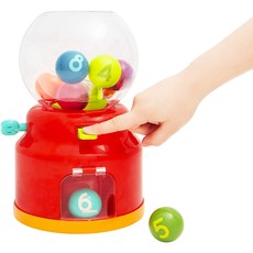 BATTAT / TGTG IMPORT NUMBERS & COLORS GUMBALL MACHINE*