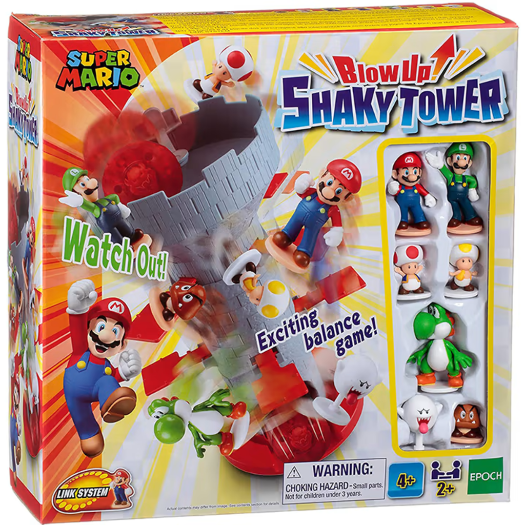 SUPER MARIO BLOW UP! SHAKY TOWER