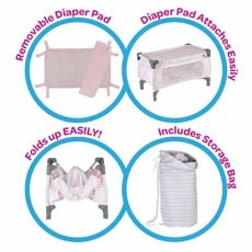 ADORA PINK DELUXE PACK N PLAY