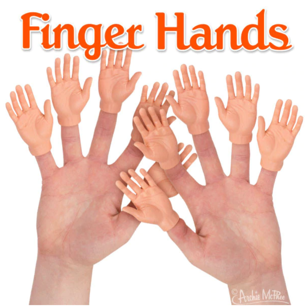 THE TOY NETWORK FINGER HANDS