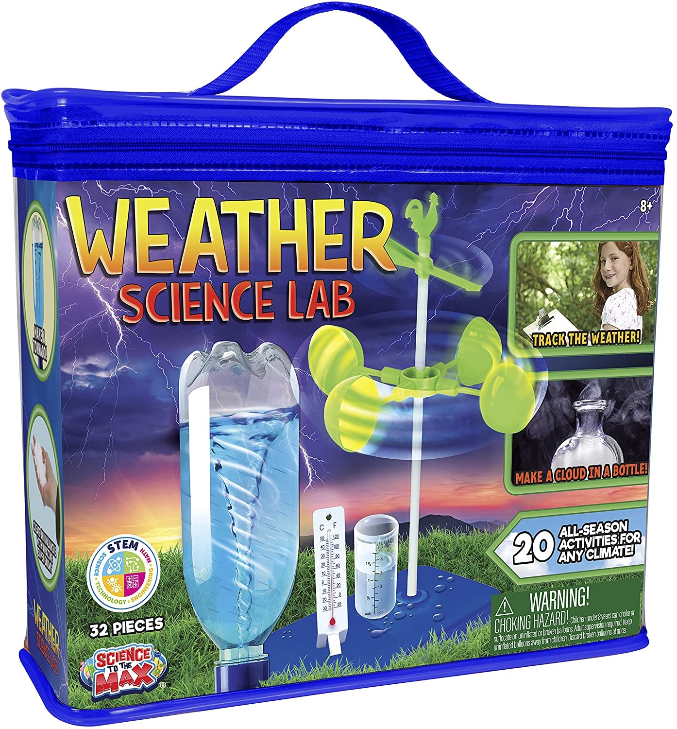 Pet Tornado Maker : Weather Science Toy : A storm in a Bottle