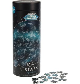 RIDLEY'S GAMES MAP OF STARS 1000 PC PUZZLE