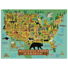 GALISON NATIONAL PARKS OF AMERICA 1000 PC PUZZLE