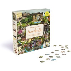 LAURENCE KING PUBLISHING WORLD OF JANE AUSTEN 1000PC PUZZLE