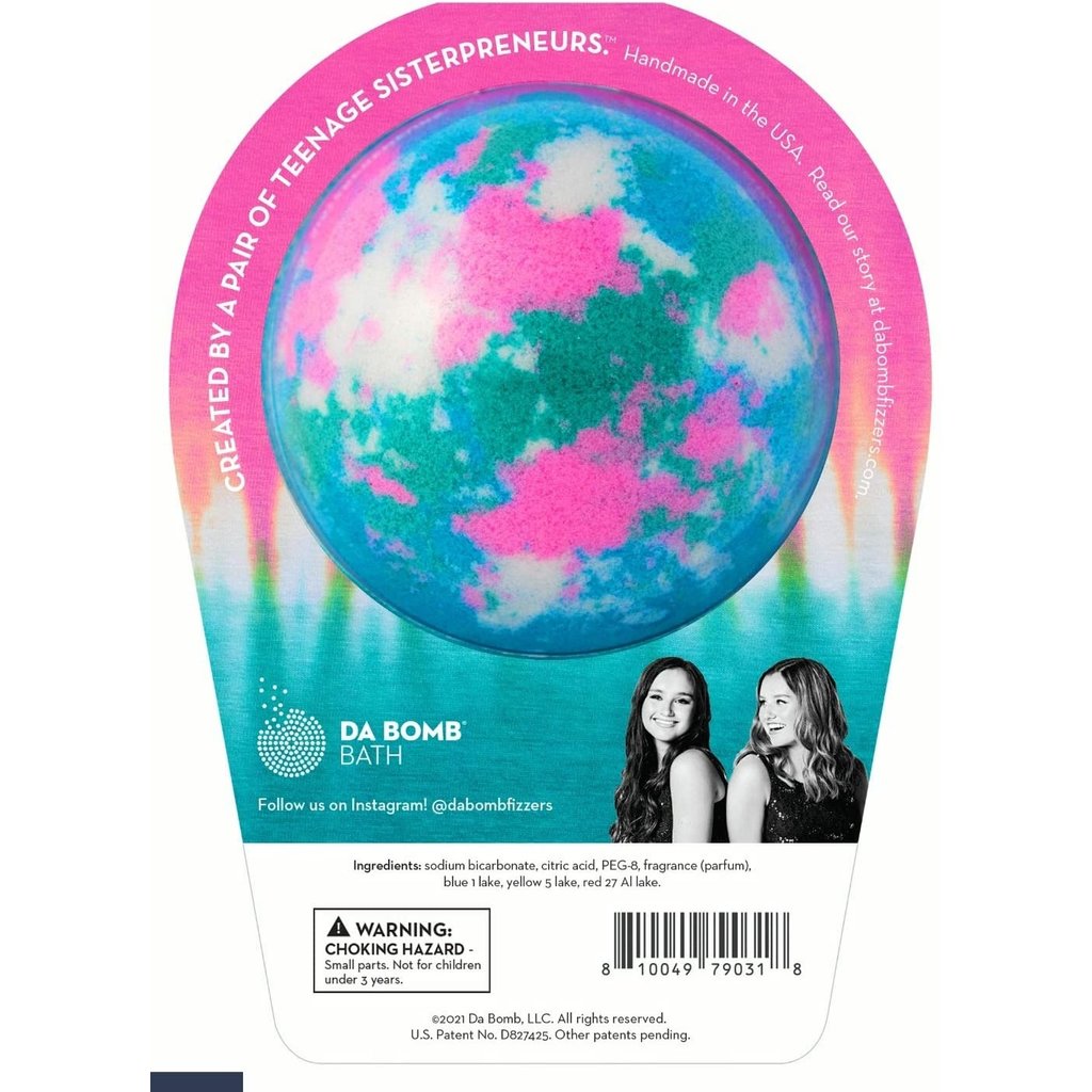 DA BOMB TIE DYE BOMB BATH FIZZER BLUE