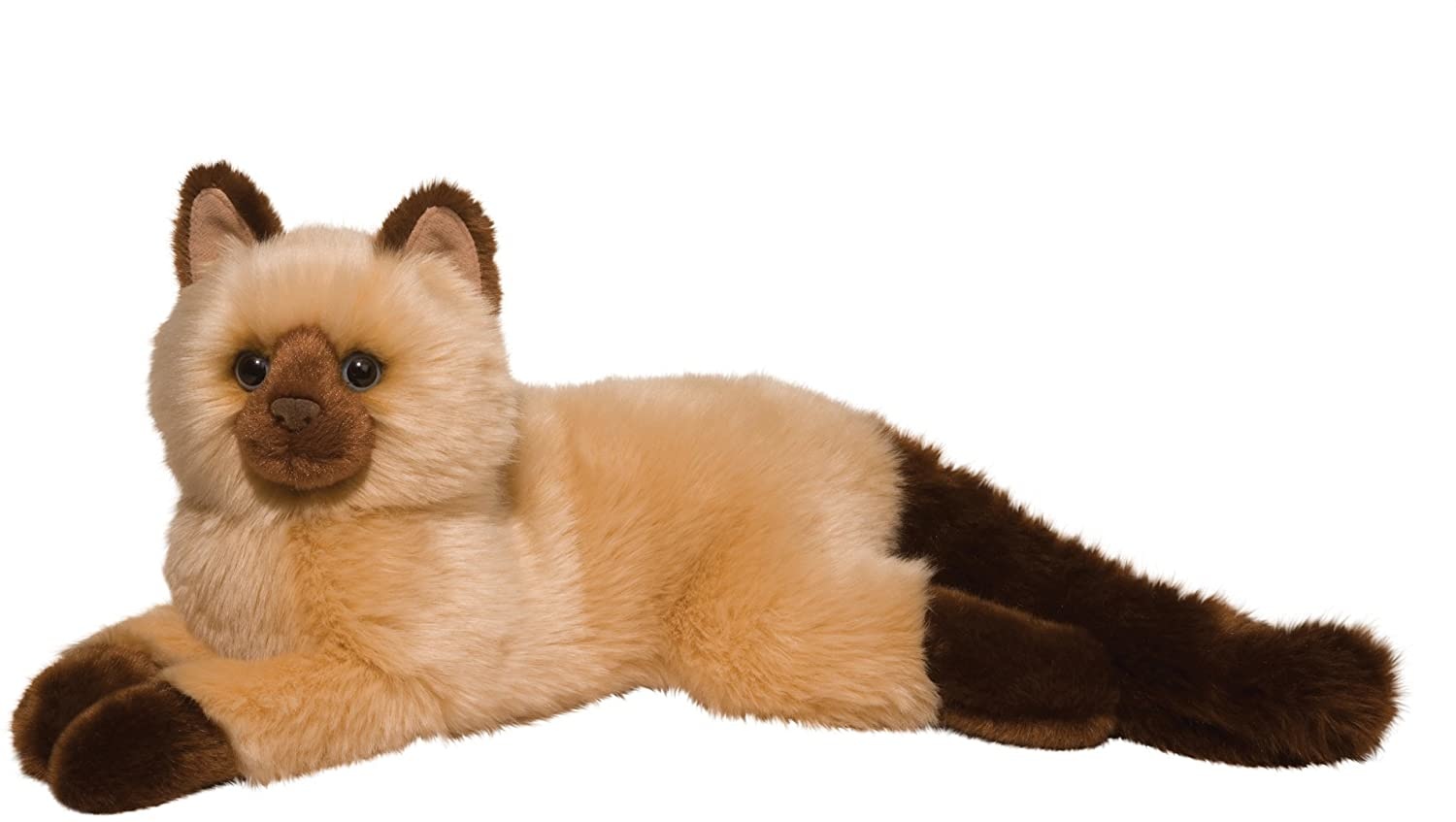 Large Stuffed Cat Plush Toy White Himalayan Birman Ragdoll Taylor