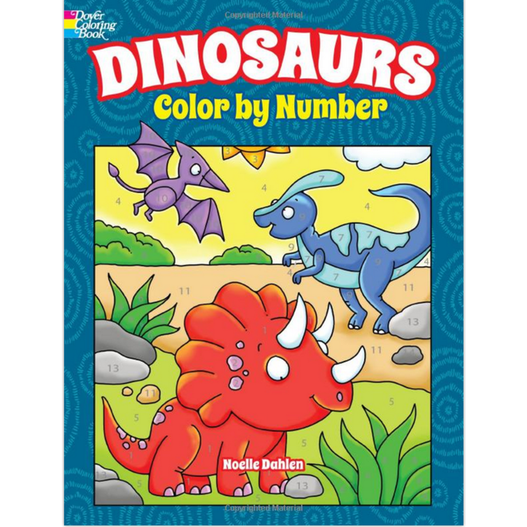 DOVER PUBLICATIONS COLOR BY NUMBER