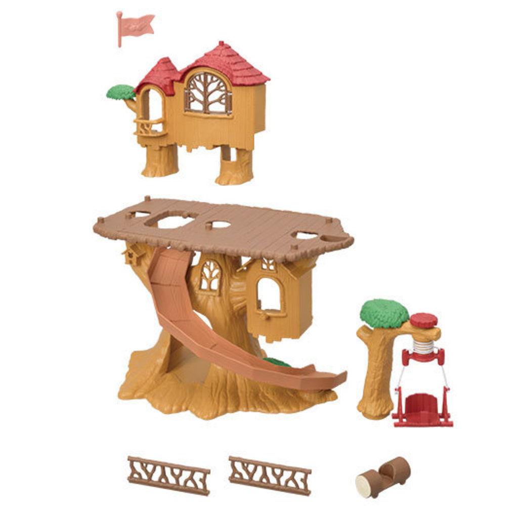 CALICO CRITTERS ADVENTURE TREE HOUSE GIFT SET CALICO CRITTERS