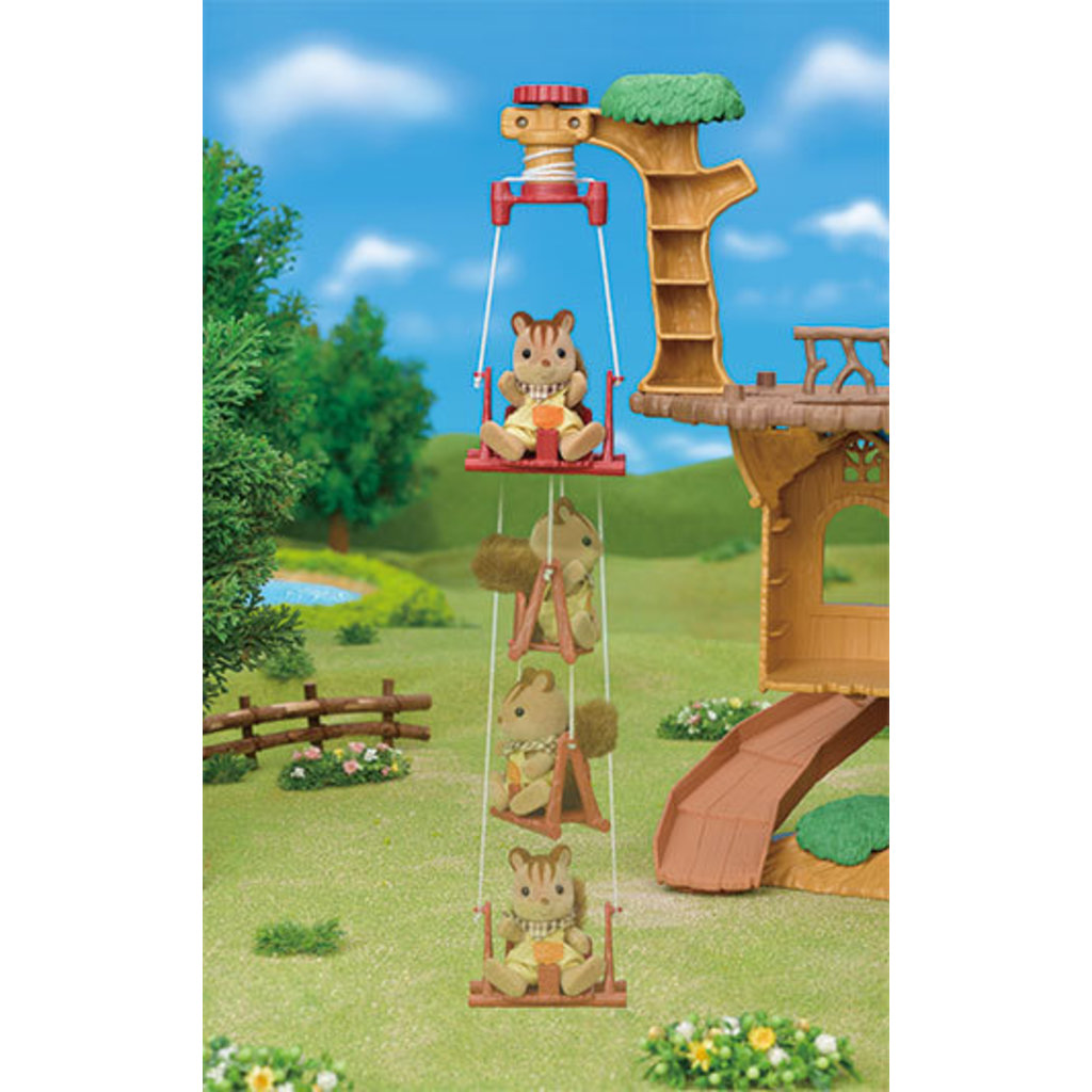 CALICO CRITTERS ADVENTURE TREE HOUSE GIFT SET CALICO CRITTERS