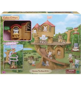 CALICO CRITTERS ADVENTURE TREE HOUSE GIFT SET CALICO CRITTERS