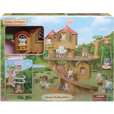 CALICO CRITTERS ADVENTURE TREE HOUSE GIFT SET CALICO CRITTERS