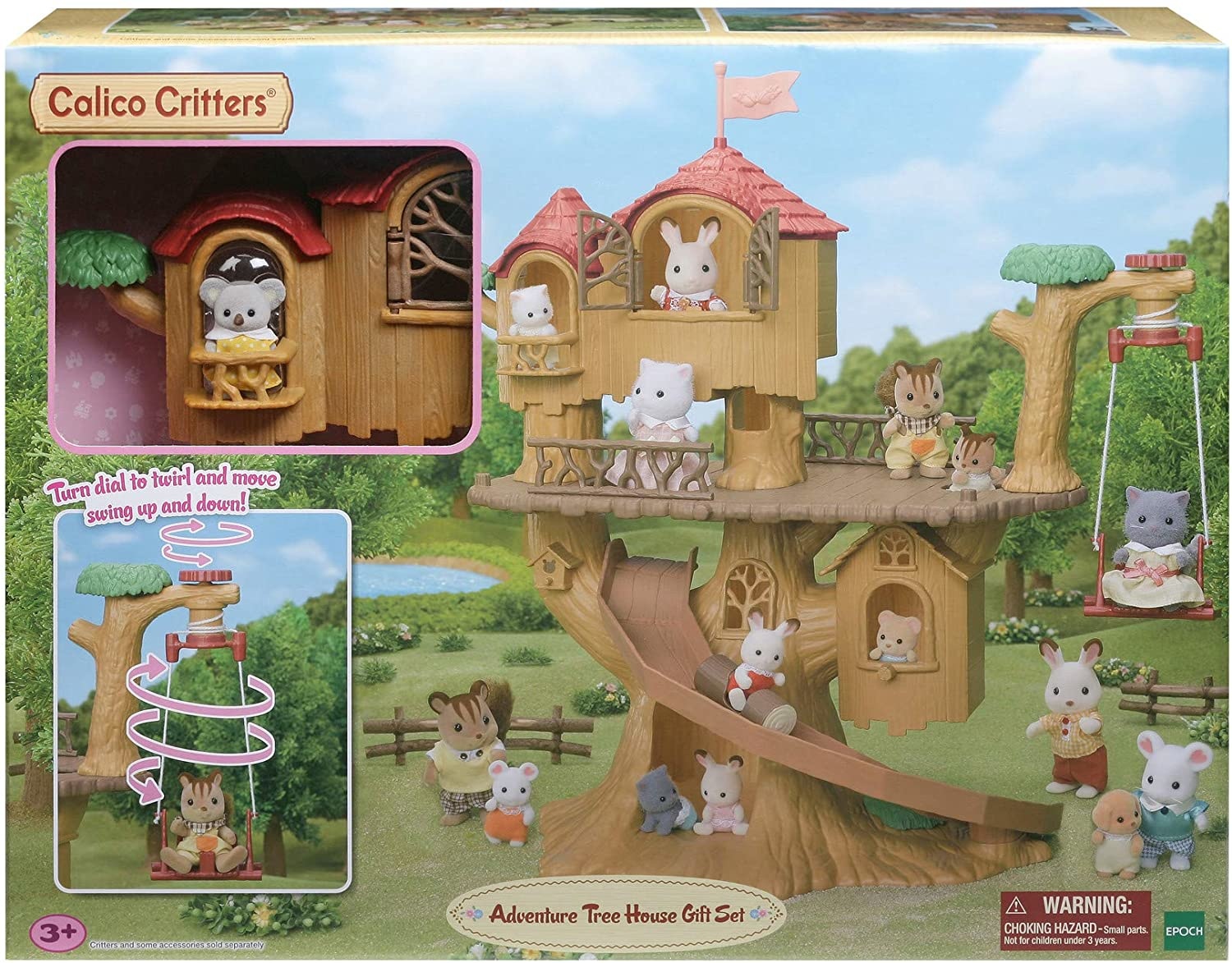 Sylvanian Families My Wild Family Camping Set - Collectible Animal Toys For  All Ages