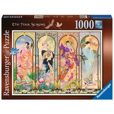 RAVENSBURGER USA THE FOUR SEASONS 1000 PIECE PUZZLE