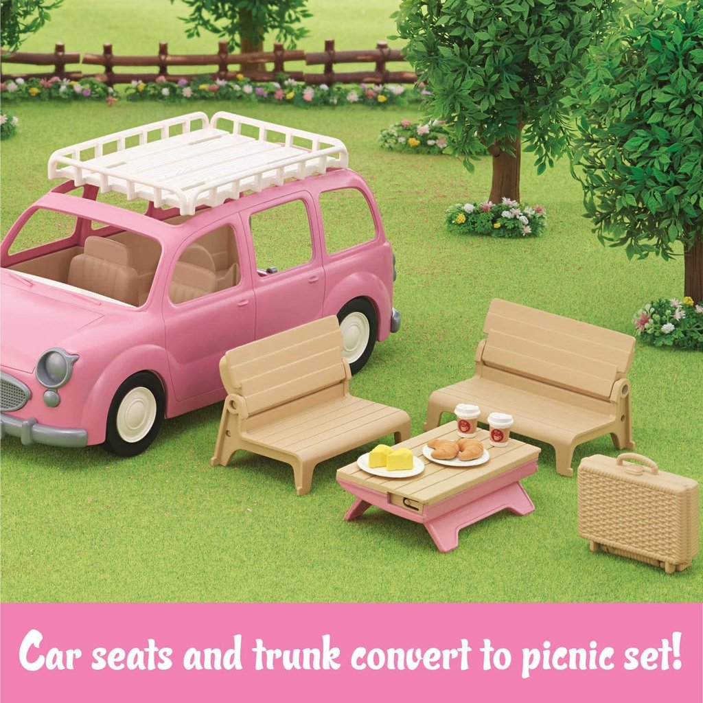 CALICO CRITTERS FAMILY PICNIC VAN CALICO CRITTERS