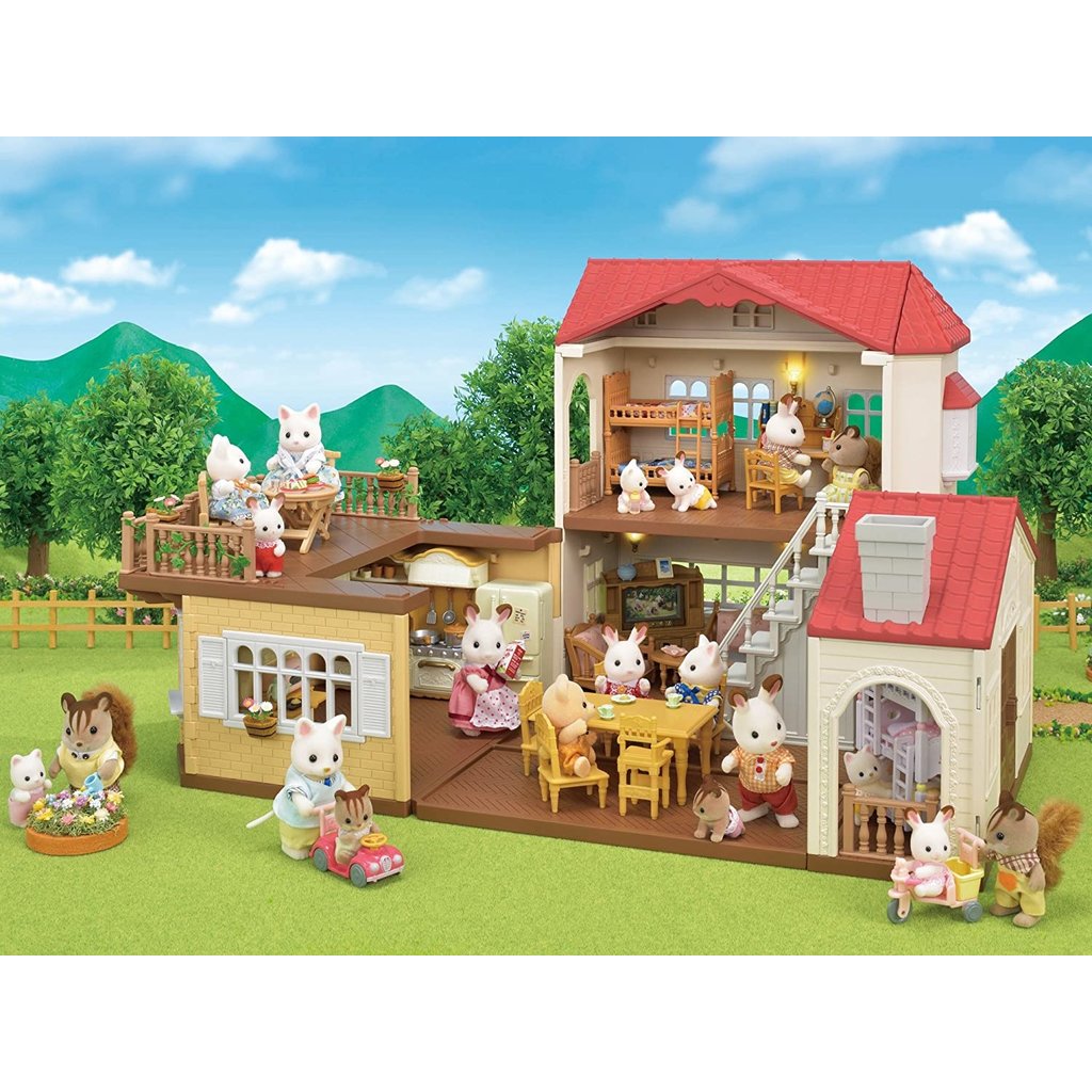 CALICO CRITTERS RED ROOF COUNTRY HOME CALICO CRITTERS