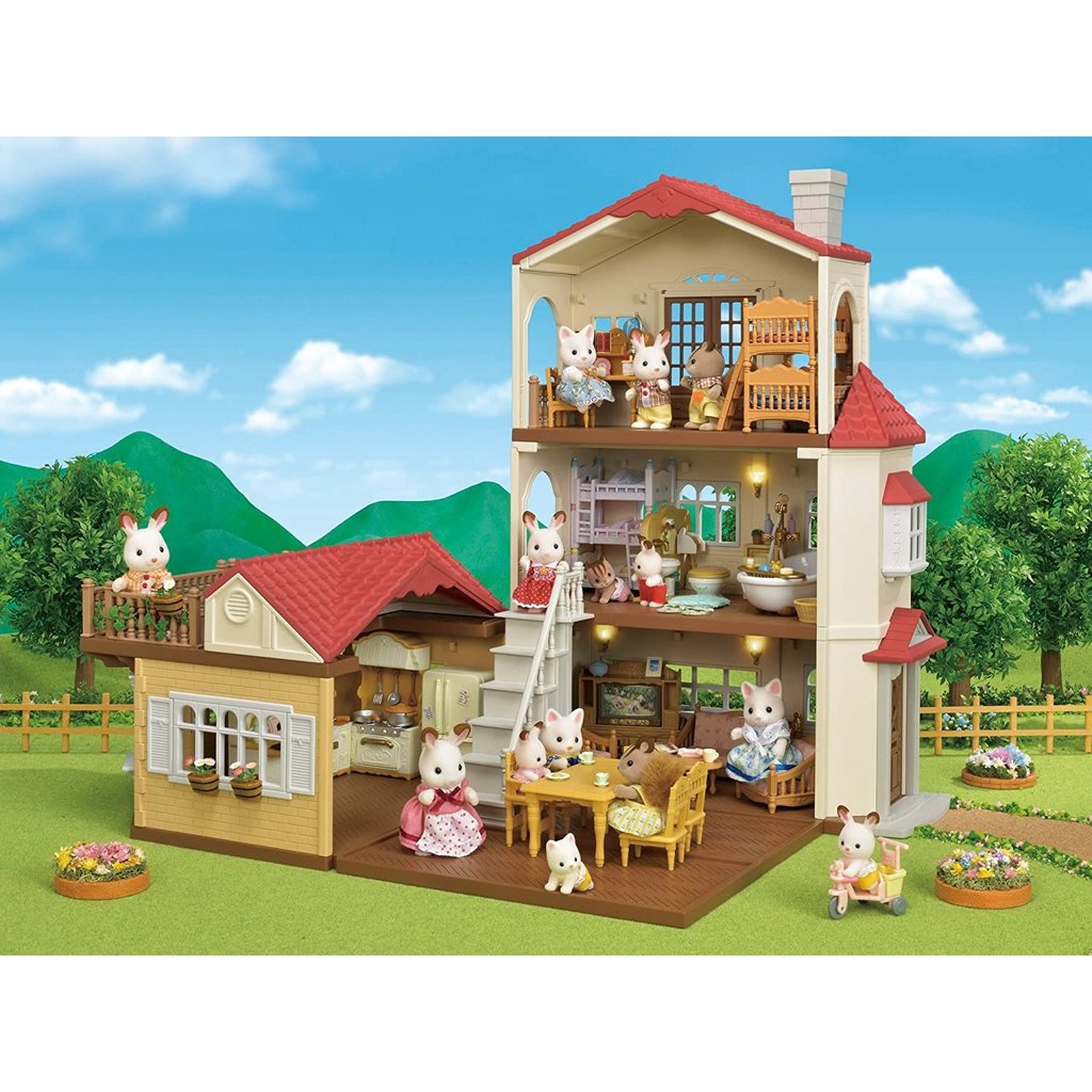 CALICO CRITTERS RED ROOF COUNTRY HOME CALICO CRITTERS