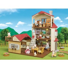 CALICO CRITTERS RED ROOF COUNTRY HOME CALICO CRITTERS