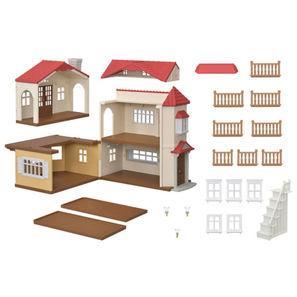 CALICO CRITTERS RED ROOF COUNTRY HOME CALICO CRITTERS