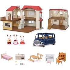 CALICO CRITTERS RED ROOF GRAND MANSION GIFT SET