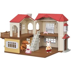 CALICO CRITTERS RED ROOF GRAND MANSION GIFT SET