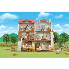 CALICO CRITTERS RED ROOF GRAND MANSION GIFT SET