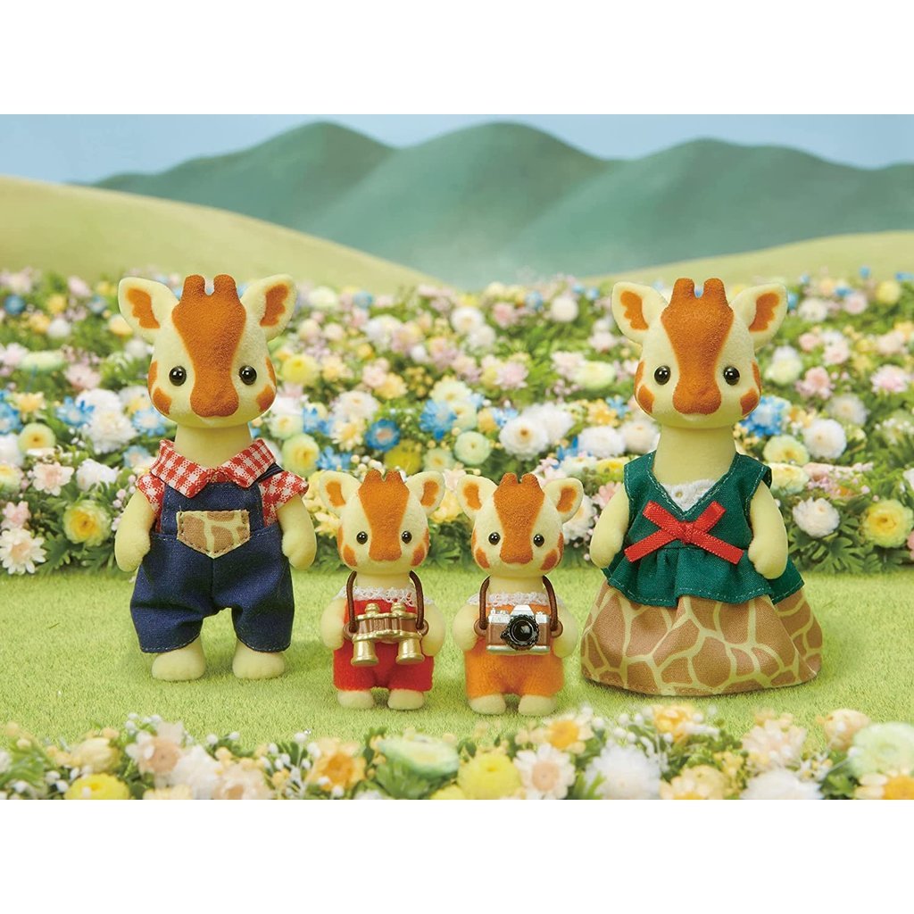 CALICO CRITTERS HIGHBRANCH GIRAFFE FAMILY CALICO CRITTERS