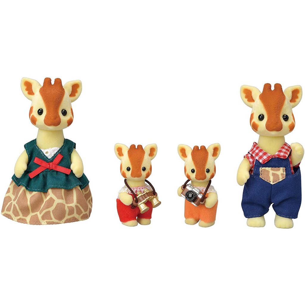 CALICO CRITTERS HIGHBRANCH GIRAFFE FAMILY CALICO CRITTERS