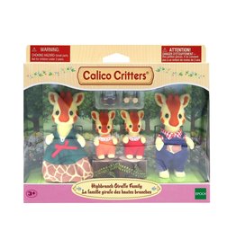 CALICO CRITTERS HIGHBRANCH GIRAFFE FAMILY CALICO CRITTERS