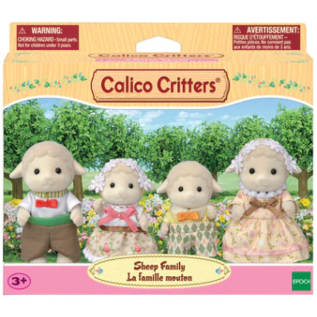 CALICO CRITTERS SHEEP FAMILY CALICO CRITTERS