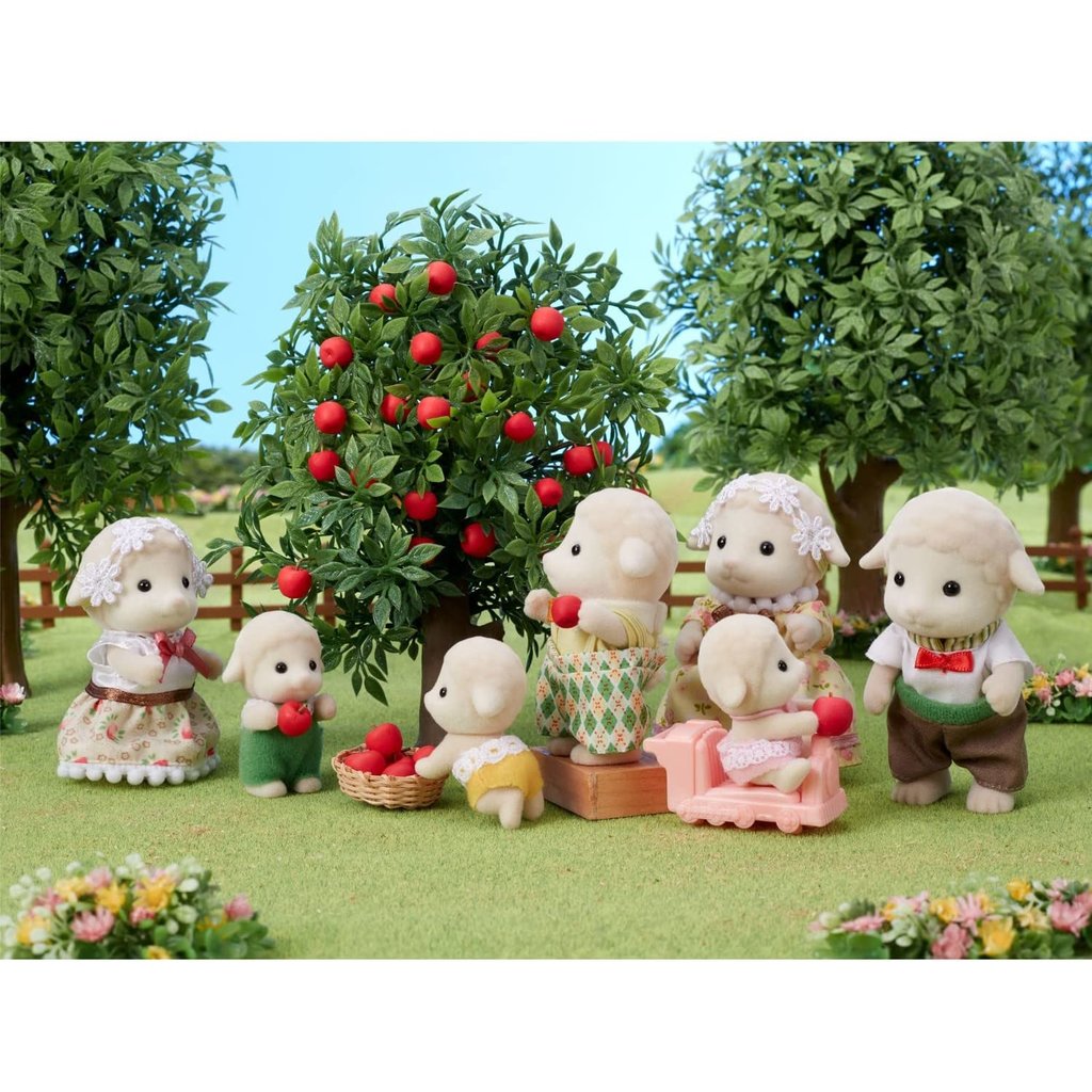 CALICO CRITTERS SHEEP FAMILY CALICO CRITTERS