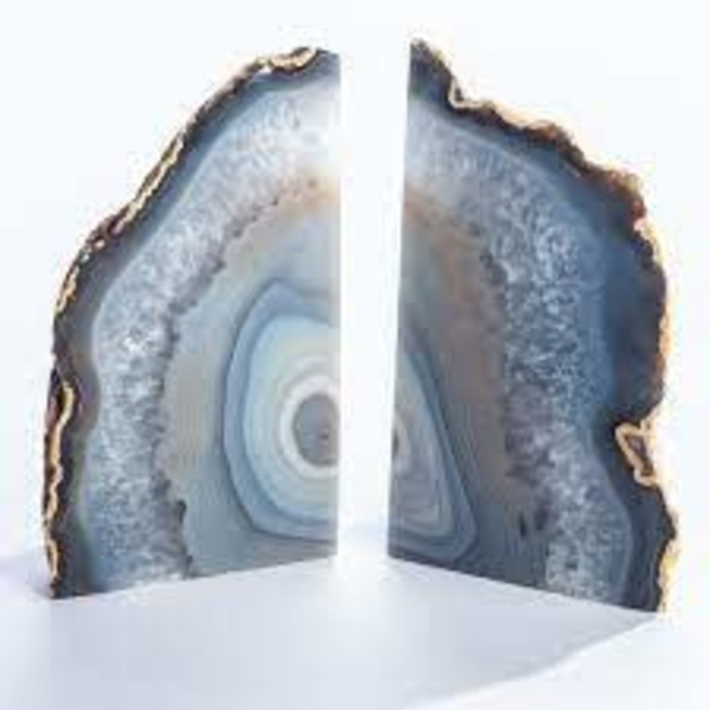 AGATE BOOKENDS - THE TOY STORE