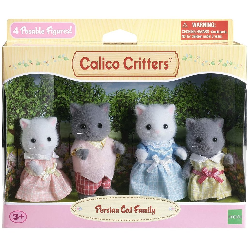 CALICO CRITTERS PERSIAN CAT FAMILY CALICO CRITTERS