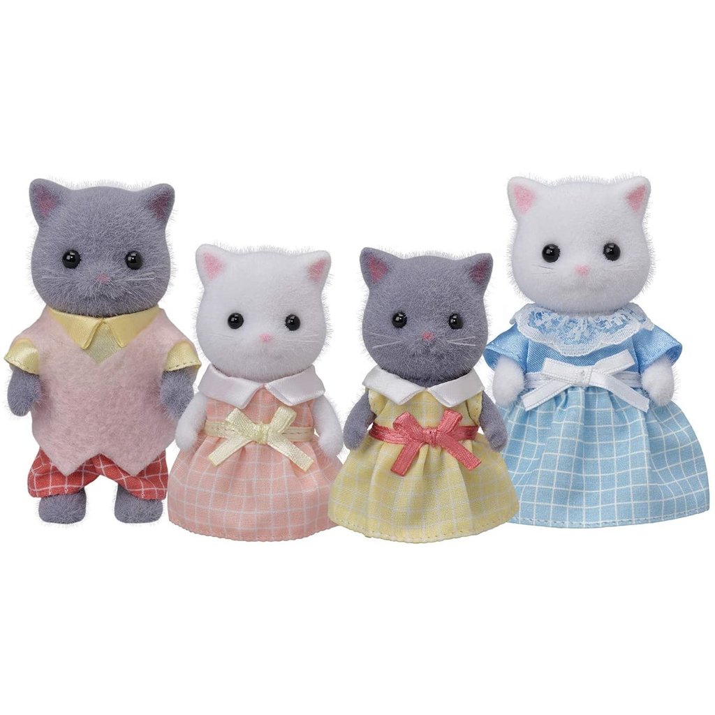 EPOCH EVERLASTING PLAY PERSIAN CAT FAMILY CALICO CRITTERS