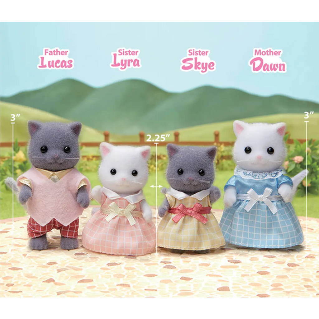 CALICO CRITTERS PERSIAN CAT FAMILY CALICO CRITTERS