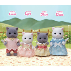 CALICO CRITTERS PERSIAN CAT FAMILY CALICO CRITTERS