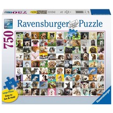 RAVENSBURGER USA 99 LOVEABLE DOGS 750 PIECE PUZZLE