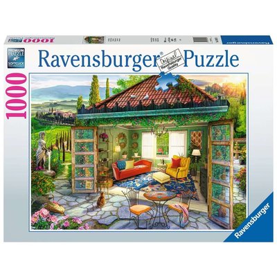 RAVENSBURGER USA TUSCAN OASIS 1000 PIECE PUZZLE