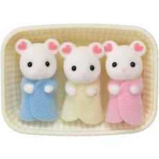CALICO CRITTERS MARSHMALLOW MOUSE TRIPLETS CALICO CRITTERS*