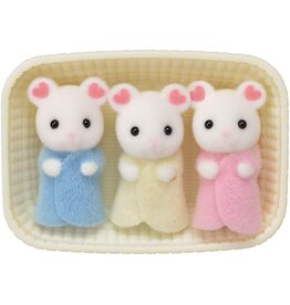 CALICO CRITTERS MARSHMALLOW MOUSE TRIPLETS CALICO CRITTERS*