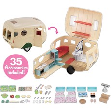 CALICO CRITTERS CARAVAN FAMILY CAMPER CALICO CRITTERS