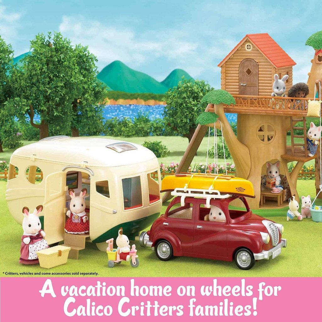 CALICO CRITTERS CARAVAN FAMILY CAMPER CALICO CRITTERS