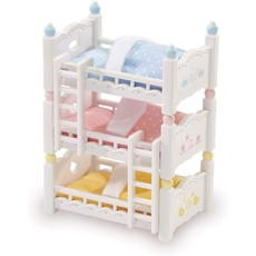 EPOCH EVERLASTING PLAY TRIPLE BABY BUNK BEDS CALICO CRITTERS**